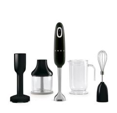Smeg El Blender Set Black Hbf22bleu