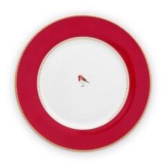 PİP LOVE BİRDS KIRMIZI YEMEK TABAĞI 26,5 CM 51001021