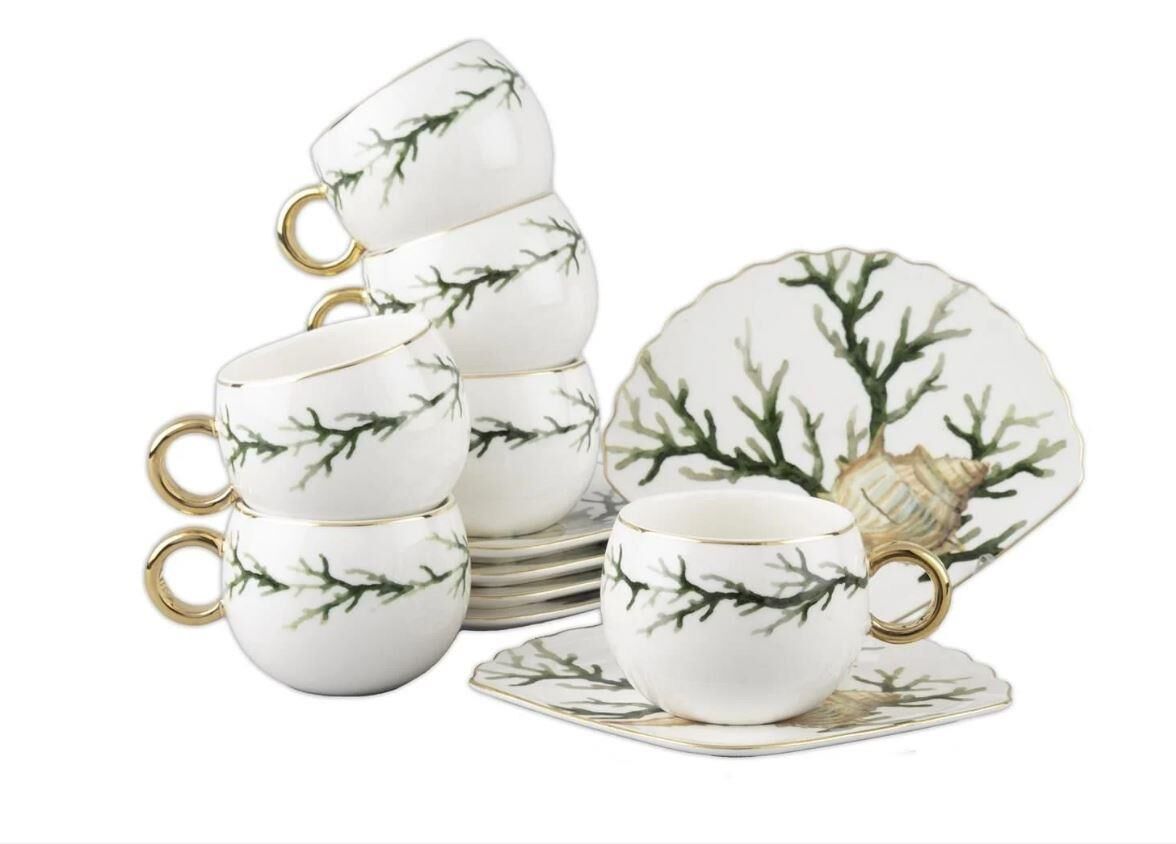 Mikasa Moor Marinet 6lı Duble Kahve Fincanı Seti P123.813057