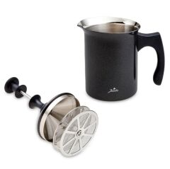 Jumbo Timeless Venti Siyah Çelik Süt Köpürtücü 400 ml 500.01.23.0108