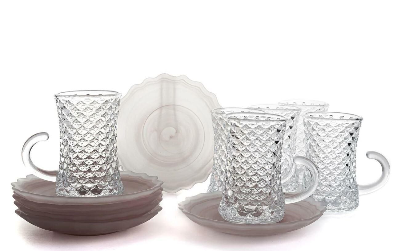 6lı Çay Bardağı Seti Pembe P372.818175