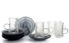 6lı Çay Bardağı Seti Gri P372.817857