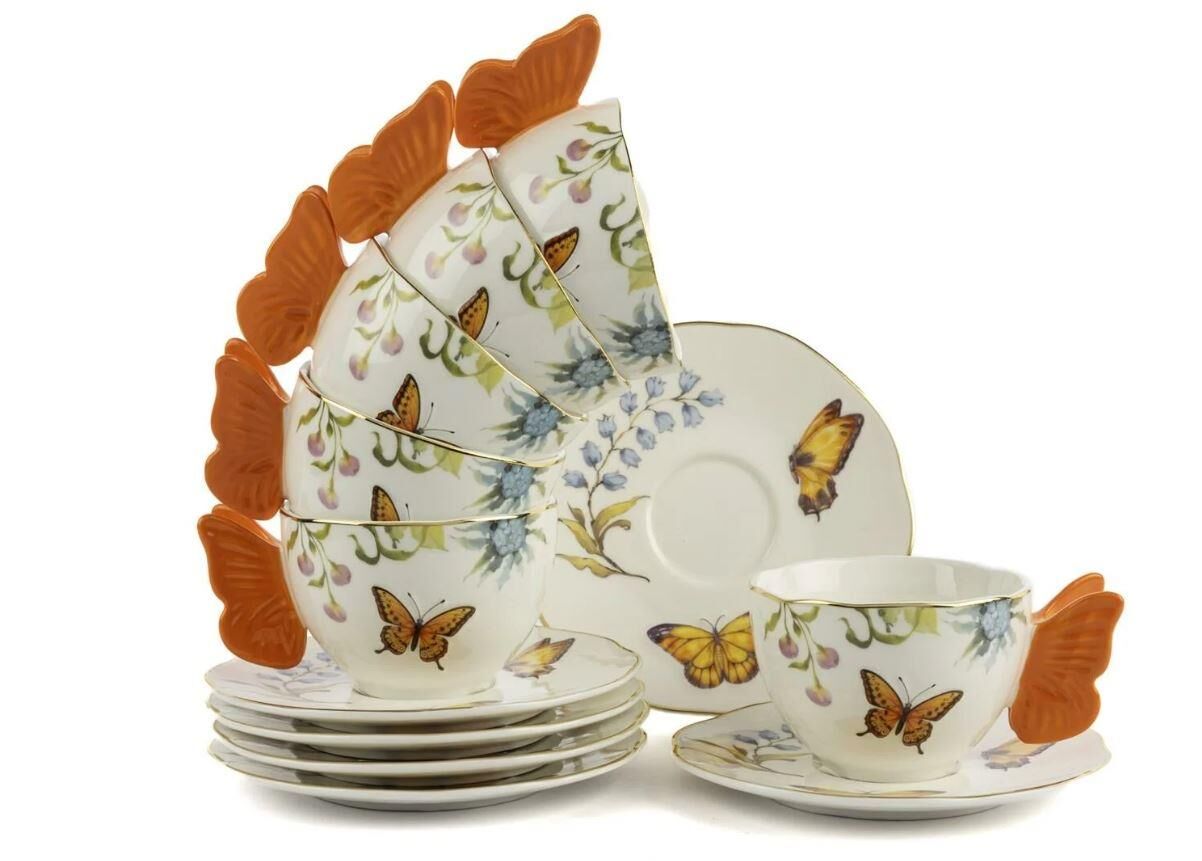 Mariposa 6lı Kahve Fincanı Seti 120cc P374.101210