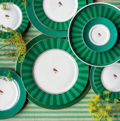 Yeşil Porselen Pasta Tabağı 17 Cm 51001462
