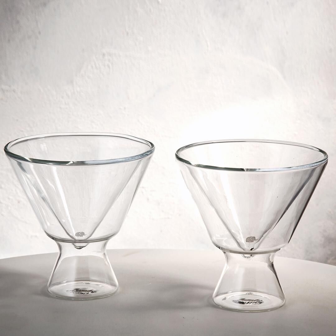 Glory 2'Li Double Wall Çift Cidarlı V Bardak 150 Ml 500.01.01.7793