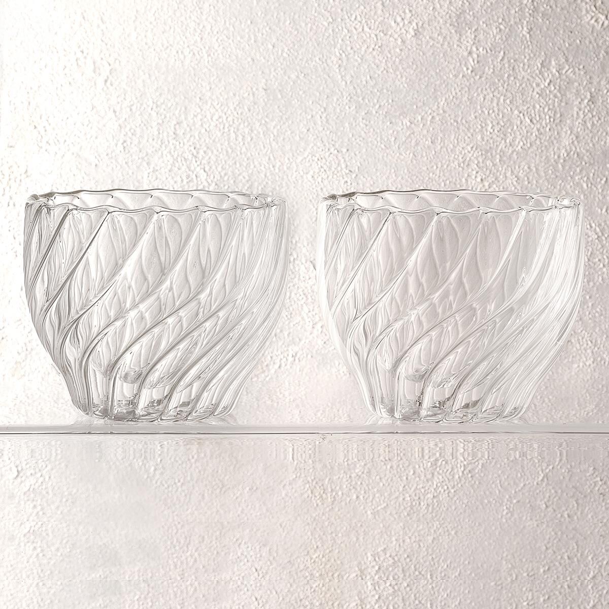 JUMBO GLORY DOUBLE WALL 2Lİ 400 ML ÇİFT CİDARLI OPTİK KASE 500.01.21.0171