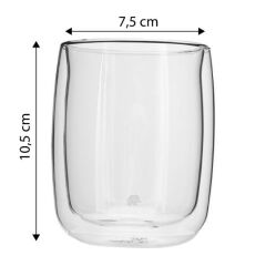 Jumbo Glory Double Wall 2'li Kase 400 ml 500.01.01.6783