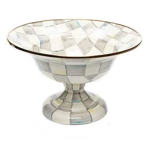 STERLİNG CHECK ENAMEL COMPOTE - LARGE 89221-540