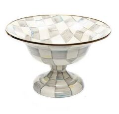 STERLİNG CHECK ENAMEL COMPOTE - LARGE 89221-540