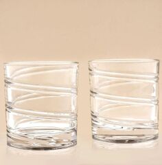 Jumbo Glory 2'li Çizgili Viski Bardağı 250 ml 500.01.22.0851