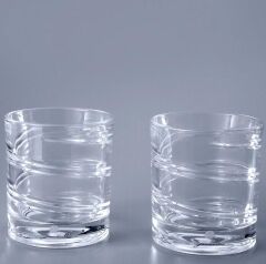 Jumbo Glory 2'li Çizgili Viski Bardağı 250 ml 500.01.22.0851