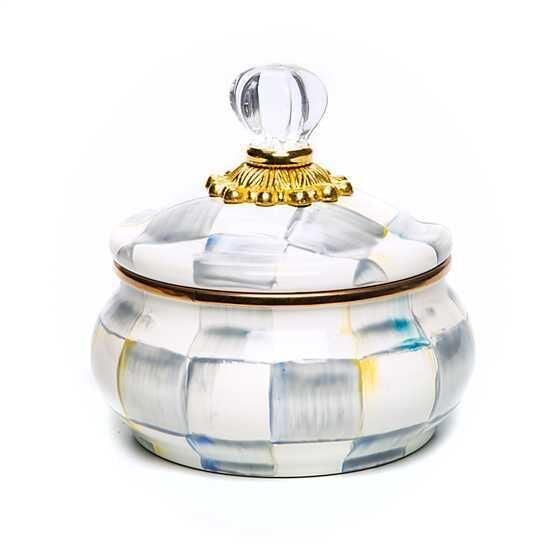 STERLİNG CHECK ENAMEL SQUASHED POT 89223-540