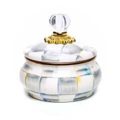 STERLİNG CHECK ENAMEL SQUASHED POT 89223-540