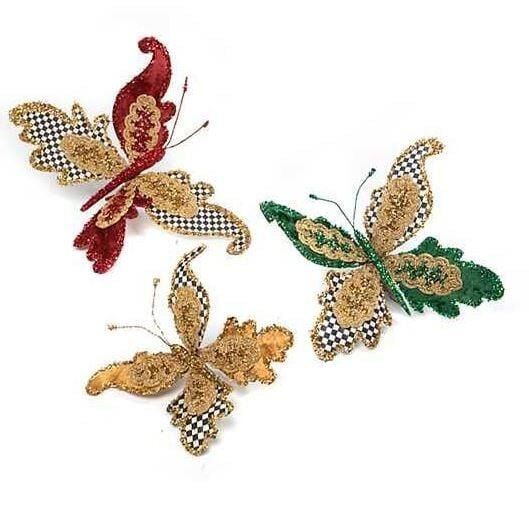 Christmas Magic Butterflies - Set of 3 34765-1280