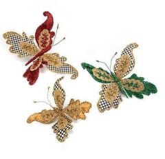 Christmas Magic Butterflies - Set of 3 34765-1280