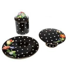 Floradot Pedestal Platter 35514-1615