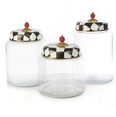 Courtly Check Storage Canister - Biggest 89377-40