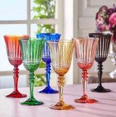 Chiara Alessi Gloria Sarı Cam Kadeh 270 Ml CA2440141YL