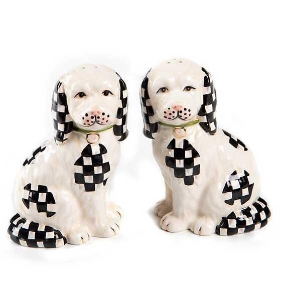 STAFFORDSHİRE DOG SALT & PEPPER SET 37624-1113