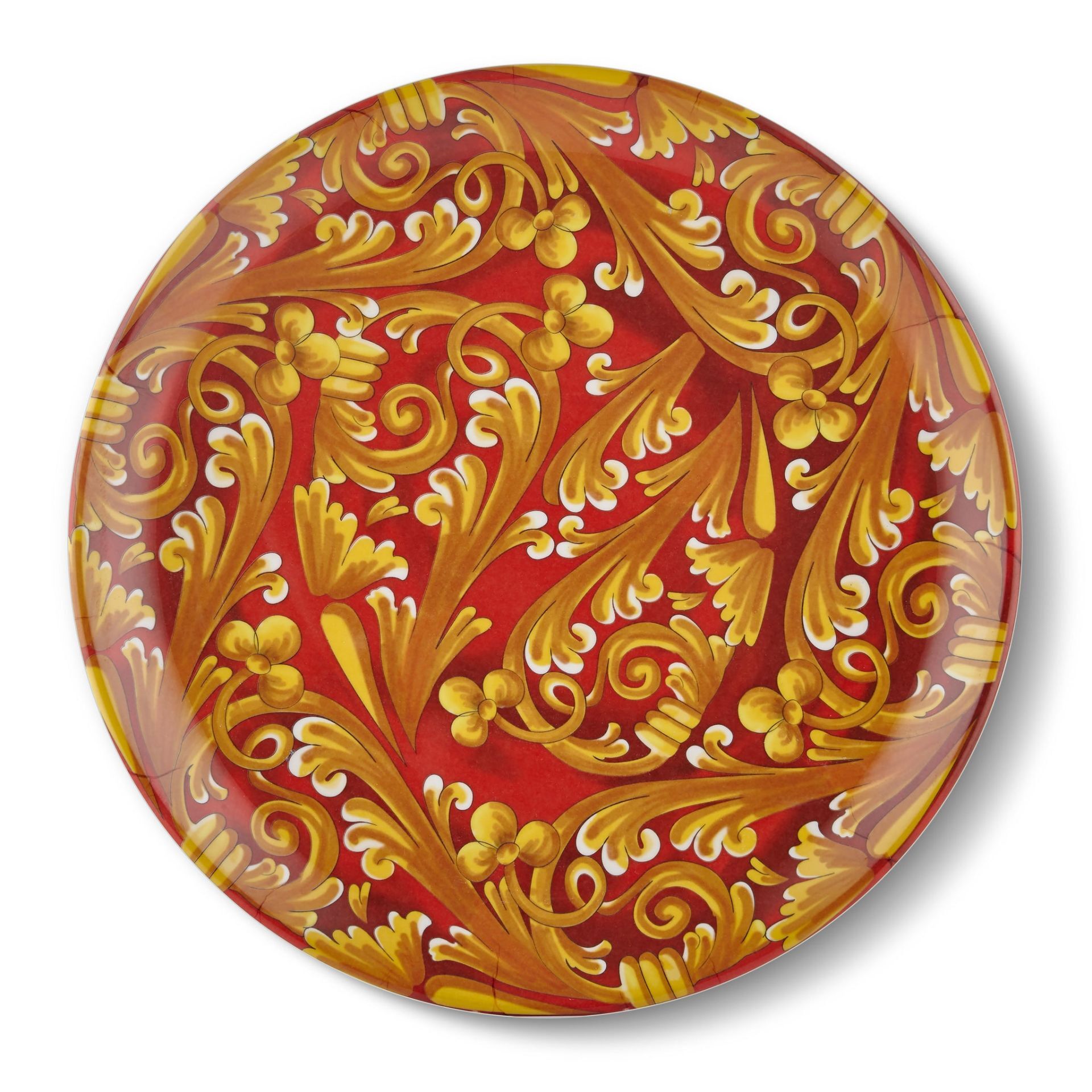 Kırmızı Melamin Yemek Tabağı 28 Cm CA328RD