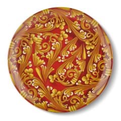 Kırmızı Melamin Yemek Tabağı 28 Cm CA328RD