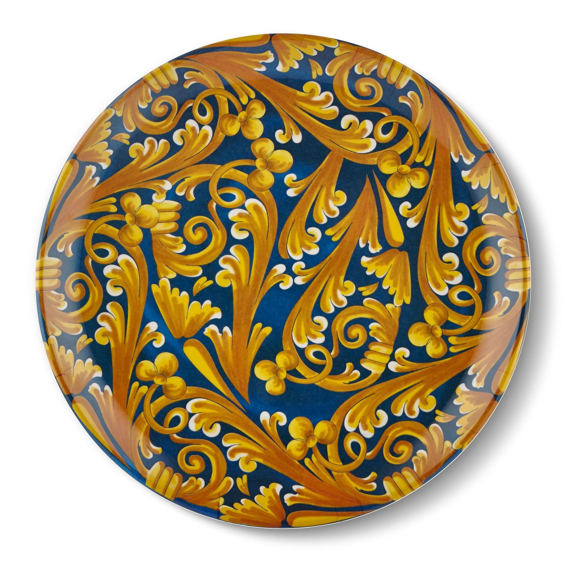 Mavi Melamin Yemek Tabağı 28 Cm CA328BL