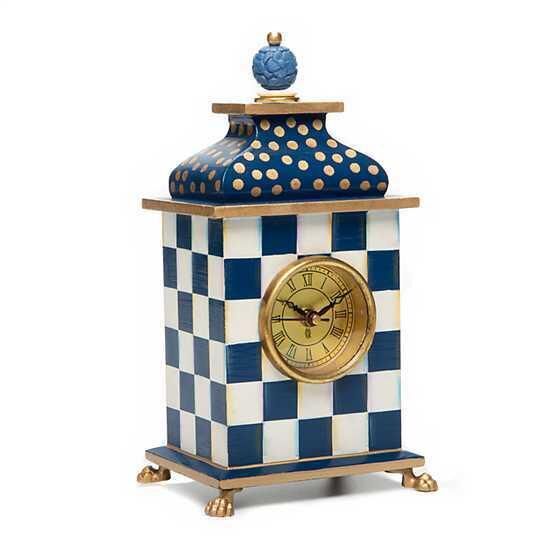 ROYAL CHECK DESK CLOCK 44107-240