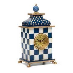 ROYAL CHECK DESK CLOCK 44107-240