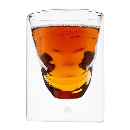 Glory Double Wall Çift Çidarlı Skull Büyük Boy 2'li Bardak 250 ml500.01.01.7792