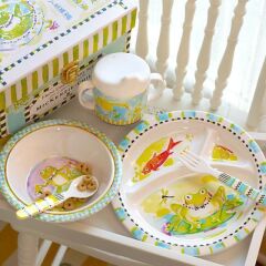 TODDLER’S DİNNERWARE SET - FROG 32645-004
