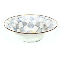 STERLING CHECK ENAMEL SERVING BOWL- 89220-540