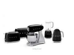 Smeg 2X1 Ekmek Kızartma Siyah Tsf01Bleu