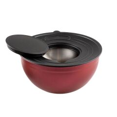 JUMBO GLOBE 9 PARÇA RENDELİ SAKLAMA KABI SETİ - BORDO 500.01.01.9166