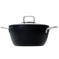 JUMBO DUBLİN BLACK 7 PARÇA GRANİT TENCERE SETİ 500.01.02.1678