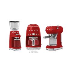 SMEG KIRMIZI ESPRESSO KAHVE MAKİNESİ ECF01RDEU