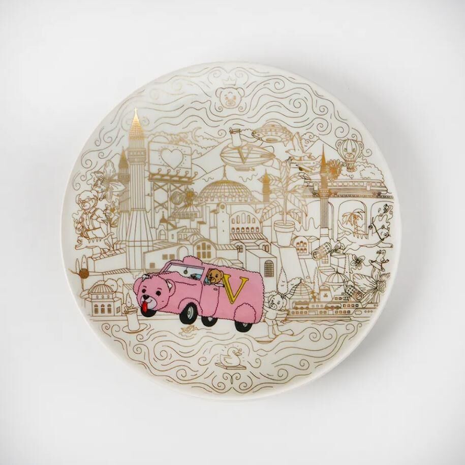 Vitelli İstanbul Ayasofya 20 Cm Porselen Tabak 16044