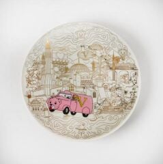 Vitelli İstanbul Ayasofya 20 Cm Porselen Tabak 16044