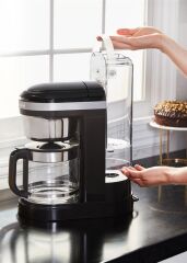 Kitchenaid 5KCM1209EOB Onxy Black Siyah Filtre Kahve Makinesi
