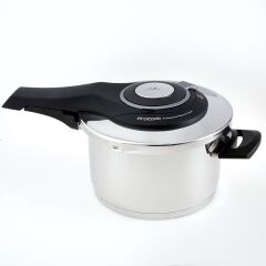 Jumbo Procook 4,5 Lt  Açık Gri Paslanmaz Çelik Düdüklü Tencere 500.01.01.3793