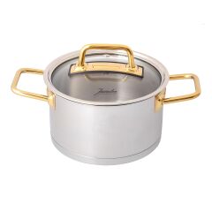 Assos Midi 3'lü Titanyum Gold Tencere Seti 500.01.01.8423
