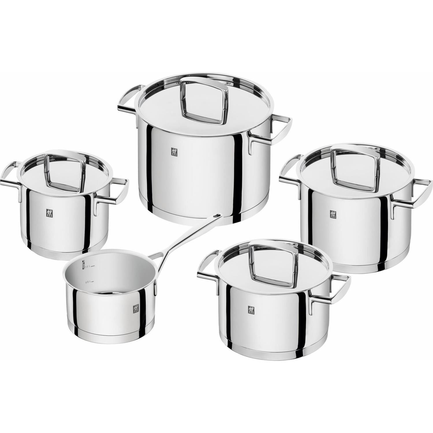 ZWILLING PASSION TENCERE SETİ PASLANMAZ ÇELİK 5 PARÇA