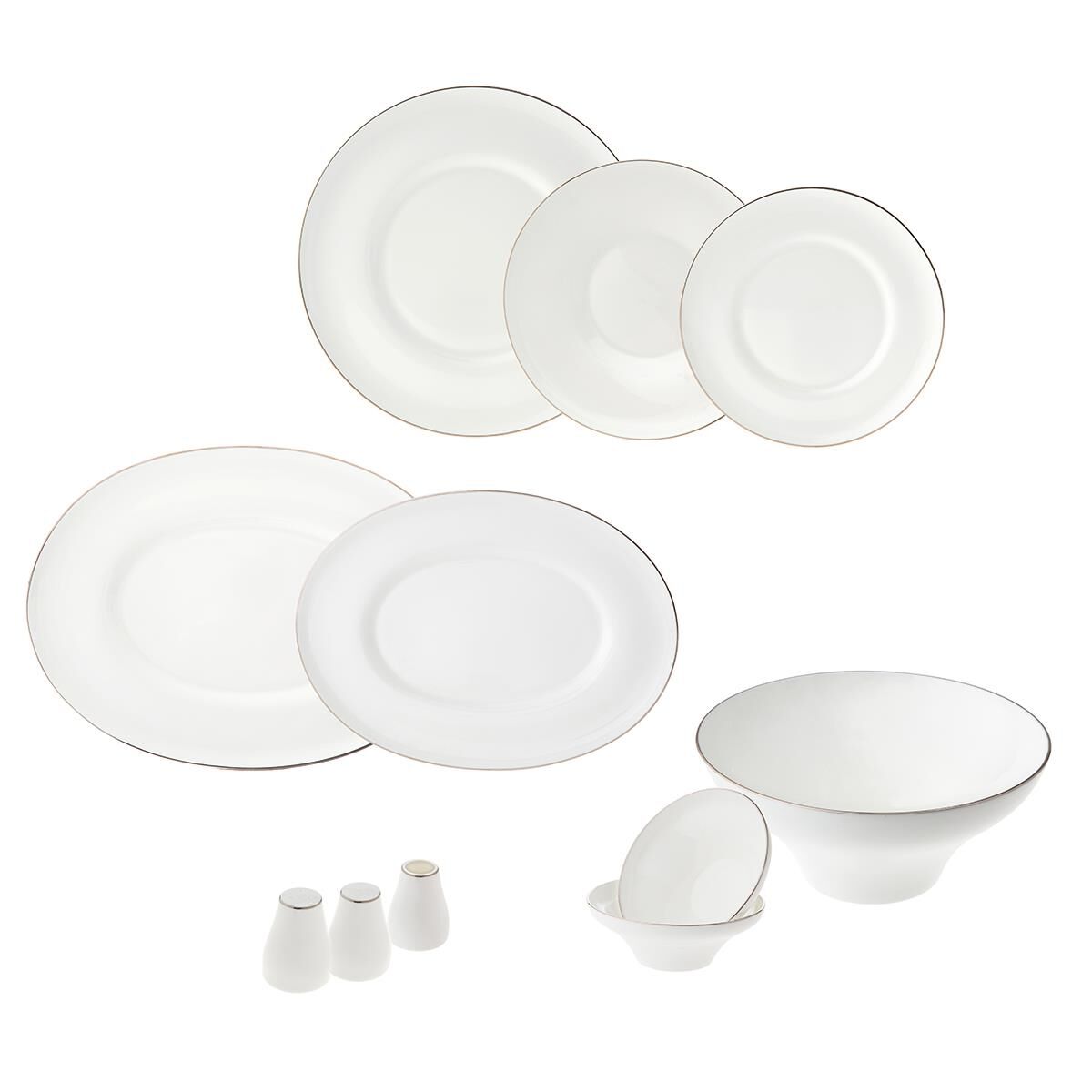 Platin Star 12 Kişilik 60 Parça Yemek Takımı 500.01.01.8236