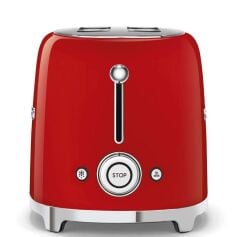 Smeg 2x2 Ekmek Kızartma Makinesi Red Tsf01rdeu