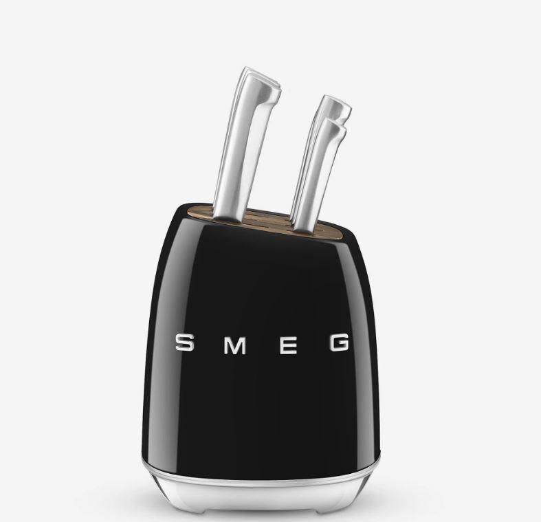 Smeg Kbsf02bl Standlı Bıçak Seti Siyah