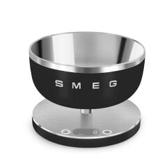 SMEG MAT SİYAH  MUTFAK TARTISI  KSC01BLMWW