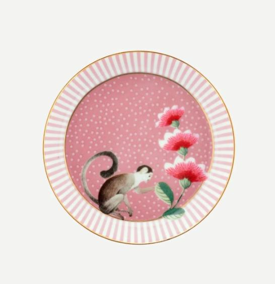PİP Pembe Porselen Çay Tabağı 9 cm 51013019