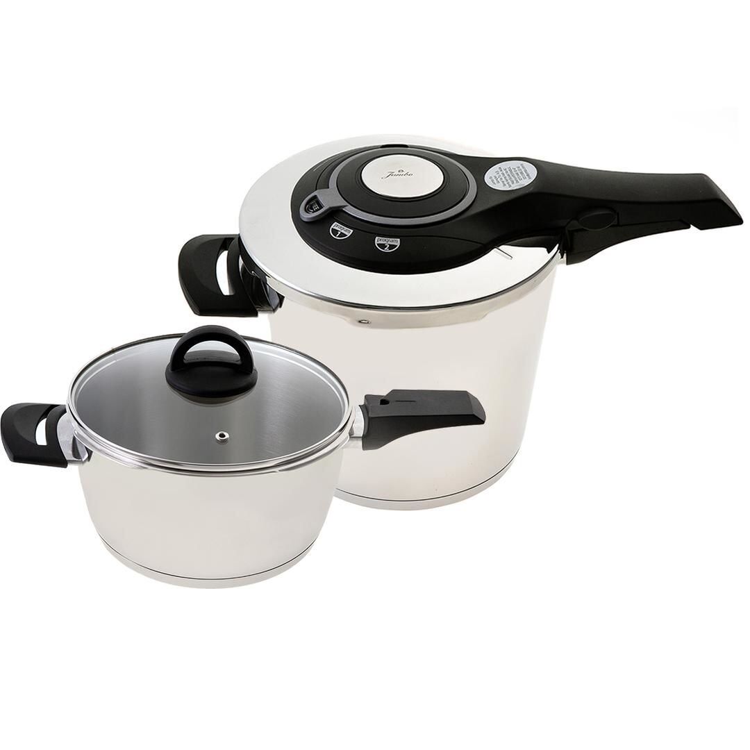 JUMBO PROCOOK 4+6 LT DÜDÜKLÜ TENCERE SETİ 500.01.01.8103