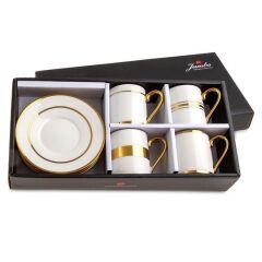 Jumbo Luces Gold 4 Kişilik Kahve Fincan Takımı 500.01.02.2170