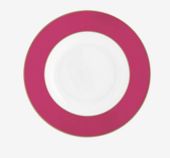 PİP  Pembe Porselen Çukur Tabak 23,5 cm 51001355