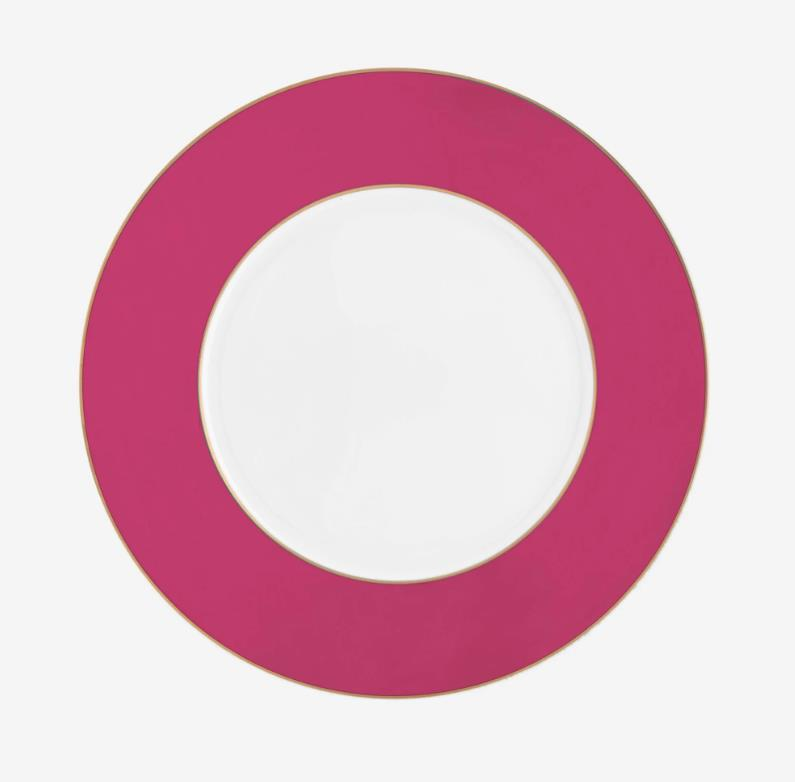 PİP Pembe Porselen Yemek Tabağı 28 cm 51001354